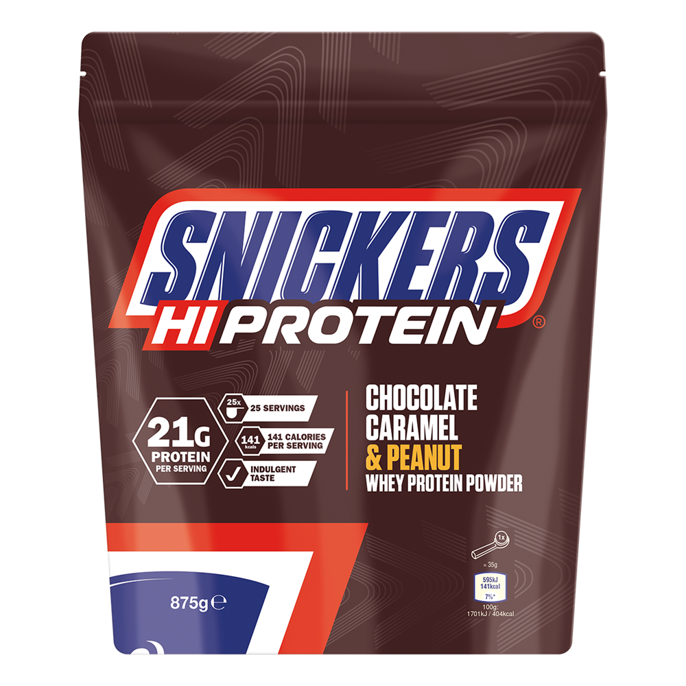Snickers Chocolate & Caramel Peanut Whey Protein